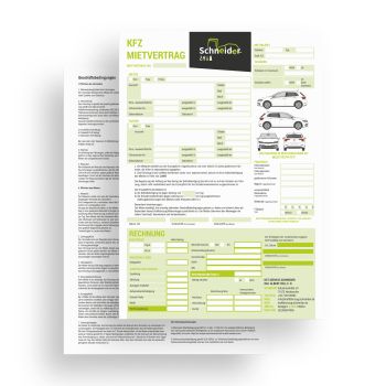 Briefpapier der Firma Schneider